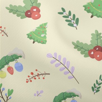 Winter Christmas Plants Dobby