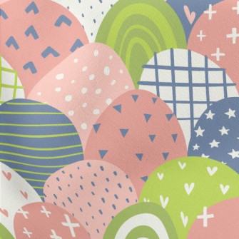 Scaly Colored Graffiti Stretch Ponte