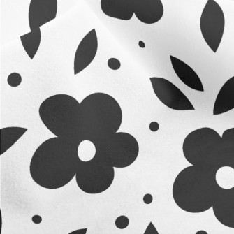 Abstract Chamomile Micro Fleece