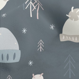 Winter Warm Woolen Hat Micro Fleece