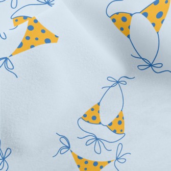 Summer Beach Bikini Micro Fleece