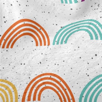Geometric Colorful Semicircle Minky