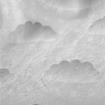 Clouds And Dots Minky