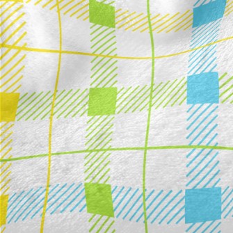 Color Plaid Minky