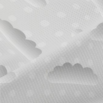 Clouds And Dots Piqué