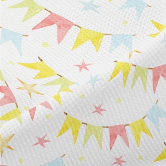 Birthday Decoration Bunting Piqué