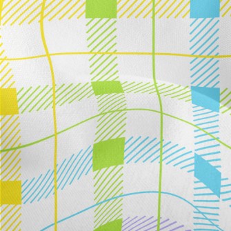 Color Plaid Lightweight Performance Linen