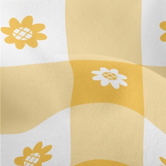 Yellow Sunflower Lightweight Performance Linen