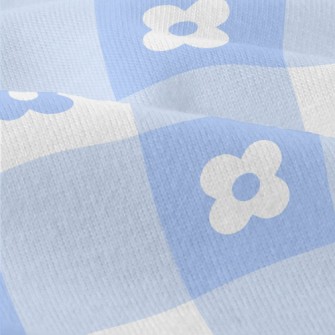 Blue Cute Daisy Modern Jersey