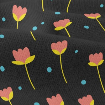 Lovely Red Tulips Modern Jersey