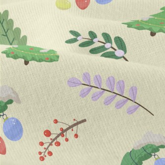 Winter Christmas Plants Modern Jersey