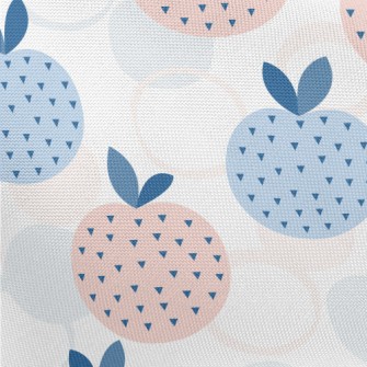 Abstract Apple With Polka Dots Pongee