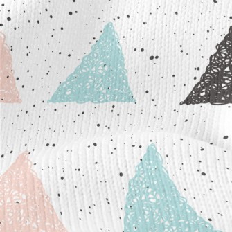 Colorful Graffiti Triangle Stretch Jersey