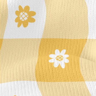 Yellow Sunflower Stretch Jersey