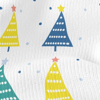 Colorful Christmas Tree Stretch Jersey