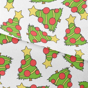 Hand-painted Christmas Tree Waterproof Oxford