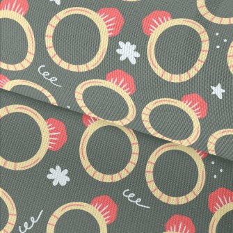 Cute Ruby Ring Waterproof Oxford