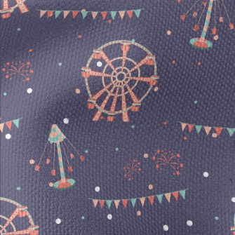 Amusement Park Fireworks Displ Waterproof Canvas