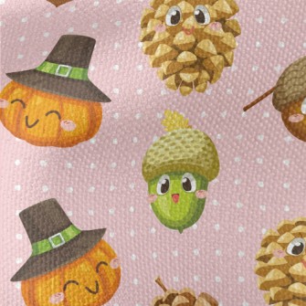 Lovely Autumn Crops Waterproof Canvas