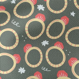 Cute Ruby Ring Waterproof Canvas