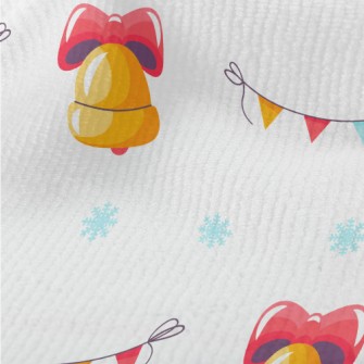 Festive Bells And Colorful Fla Terry