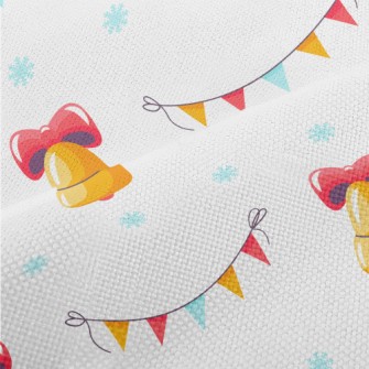 Festive Bells And Colorful Fla Performance Linen