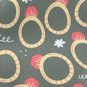 Cute Ruby Ring Standard Corduroy
