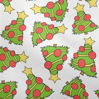 Hand-painted Christmas Tree Dobby