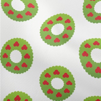 Cute Cartoon Christmas Wreath Dobby