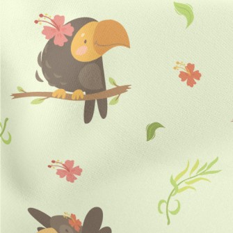 Exotic Parrot Stretch Ponte