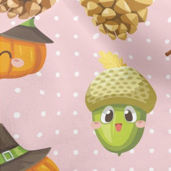 Lovely Autumn Crops Micro Fleece