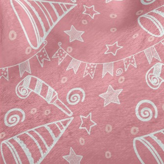 Party Celebration Elements Minky