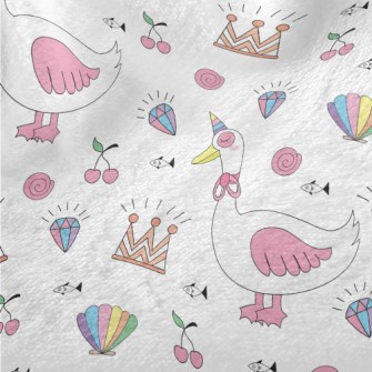 Fairytale Rainbow One-horned G Minky