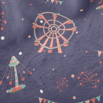 Amusement Park Fireworks Displ Minky