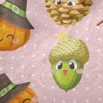 Lovely Autumn Crops Minky