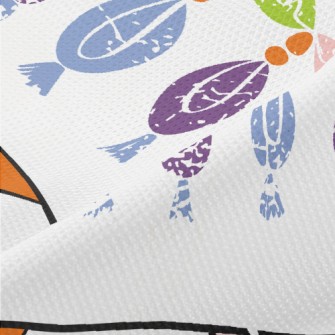 Colorful Decoration Piqué