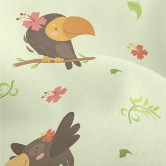 Exotic Parrot Lightweight Performance Linen
