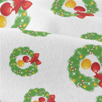 Exquisite Christmas Wreath Modern Jersey