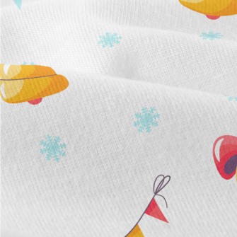 Festive Bells And Colorful Fla Modern Jersey