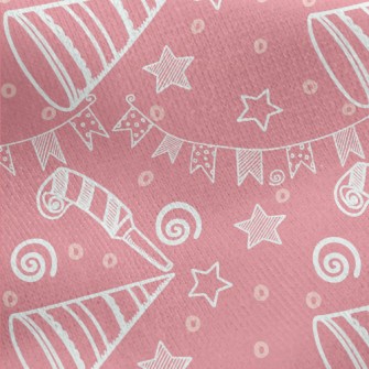 Party Celebration Elements Jersey Backed Fleece