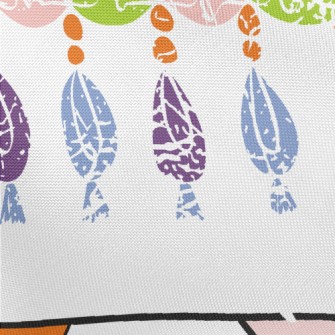 Colorful Decoration Pongee