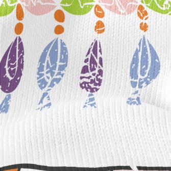 Colorful Decoration Stretch Jersey