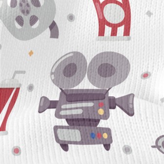 Movie Film Camera Stretch Jersey