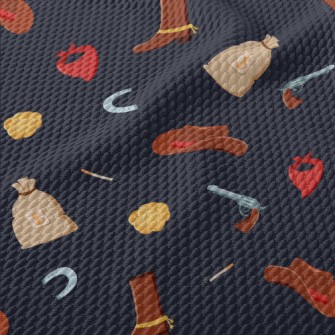 Western Cowboy Birdseye Piqué