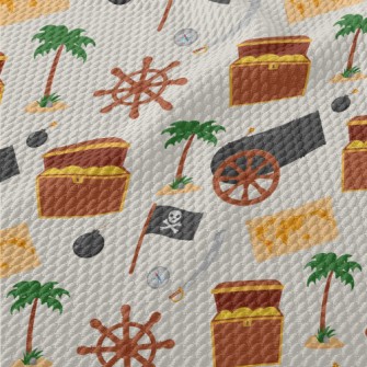 Pirate Treasure Knife Birdseye Piqué