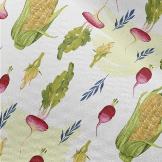 Watercolor Corn Beetroot Chiffon