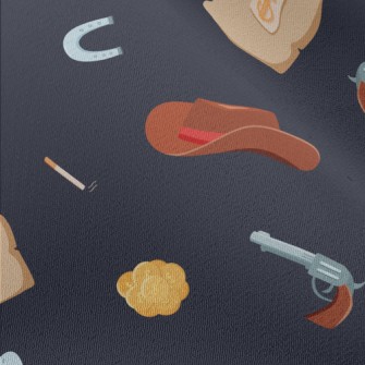 Western Cowboy Chiffon