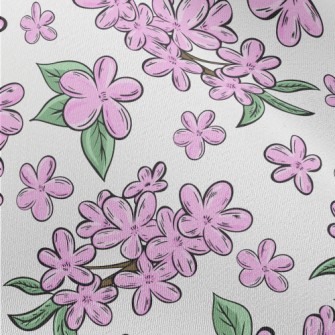 Blooming Cherry Trees Chiffon