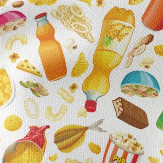 Soda Cookies Snacks Waterproof Canvas