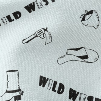 Wild West Cowboy Waterproof Canvas